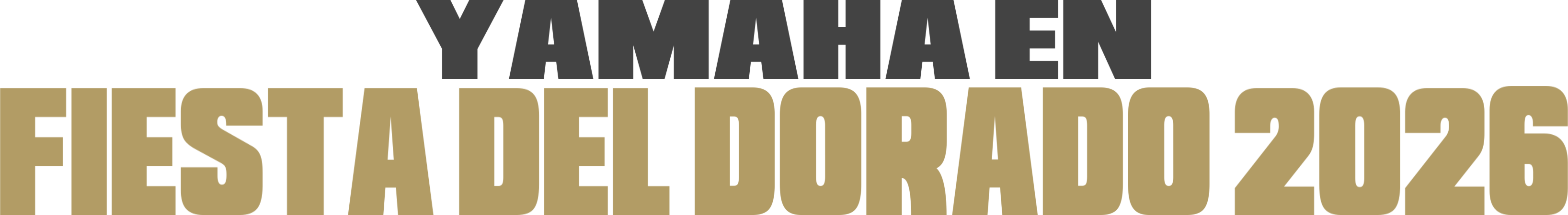 Fiesta del Dorado 2026
