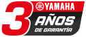 Logo Yamaha 3 años