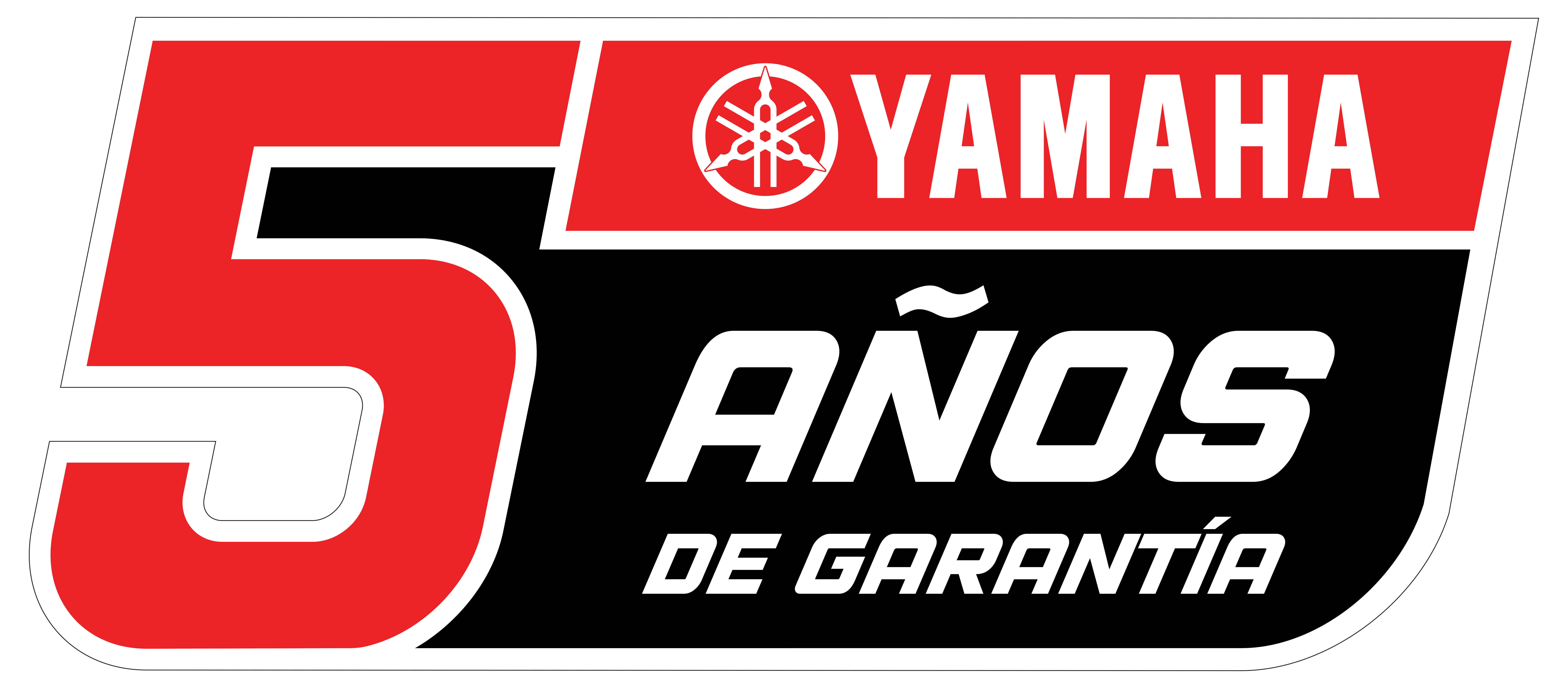 Logo Yamaha 5 años